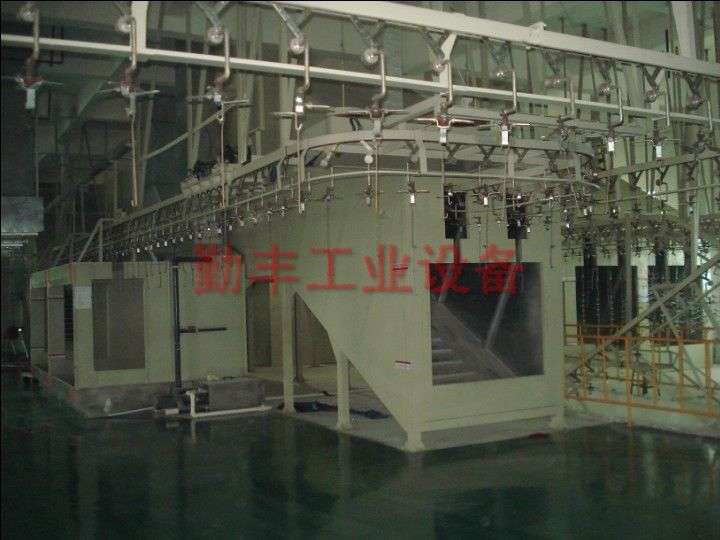吊空线桥型烘干隧道炉