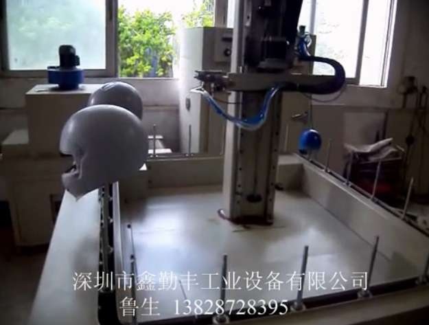 迷你线喷头盔视频
